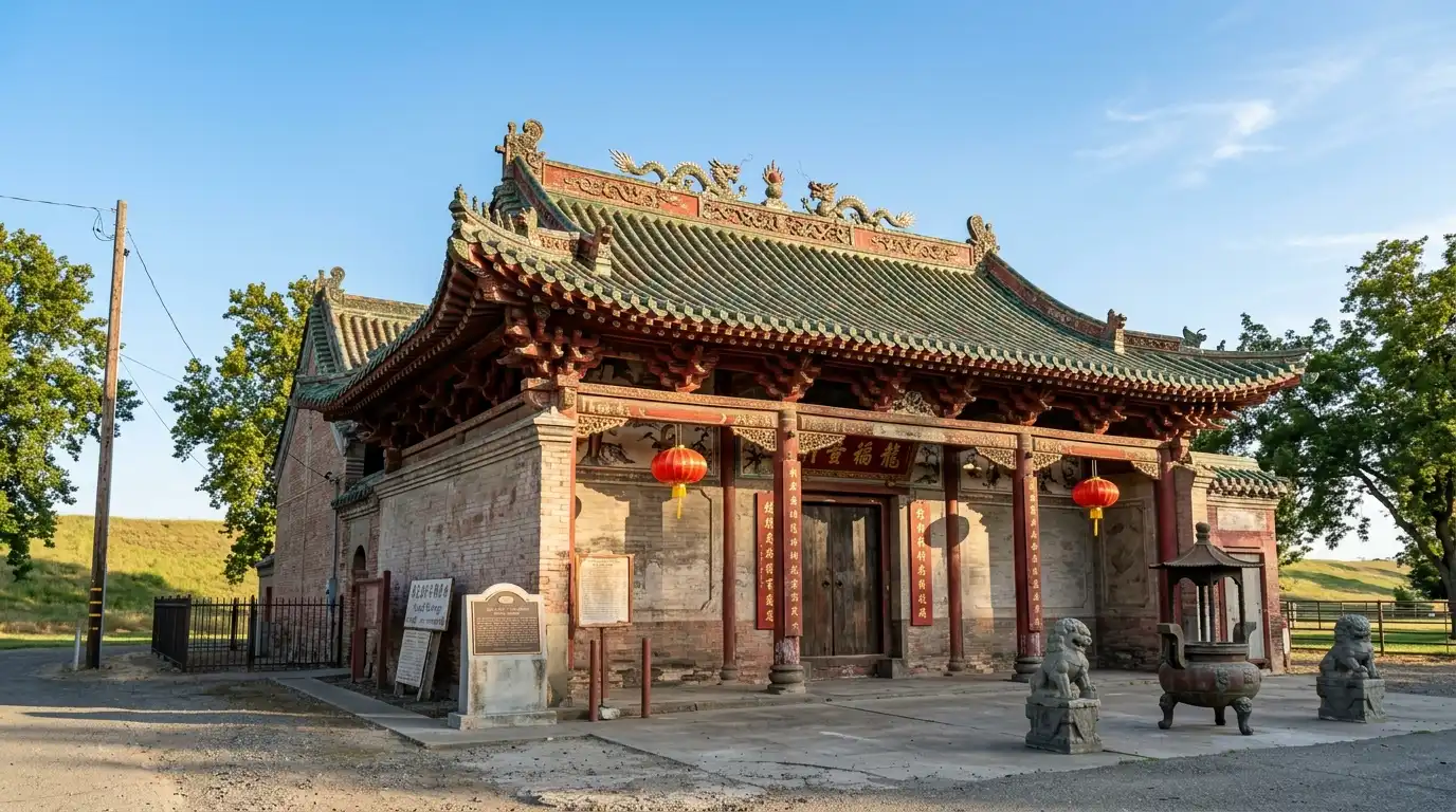Historic Chinese temple